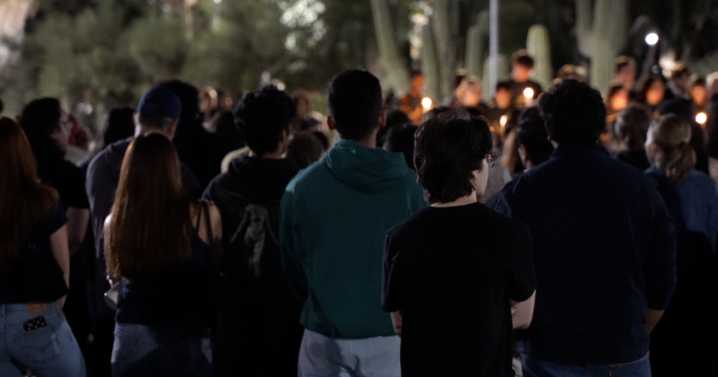 Memorial Held for University of Arizona students killed in car accident