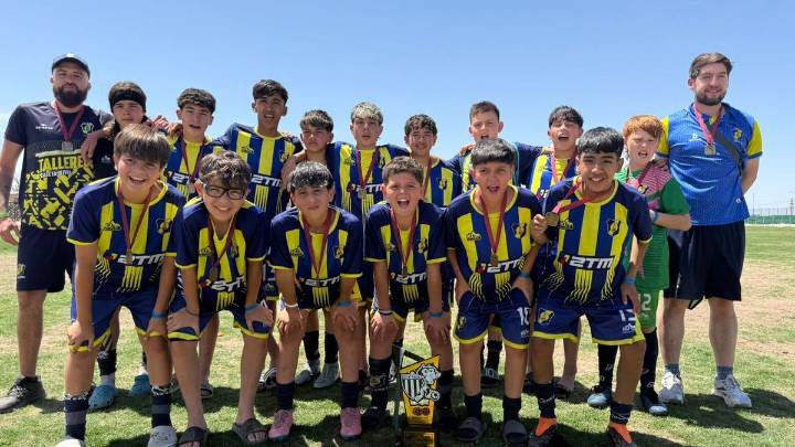 Fútbol formativo: destacada actuación de Atlético Talleres en Mendoza