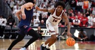 Rooths scores 20 as No. 11 Louisville scorches South Carolina State, 104