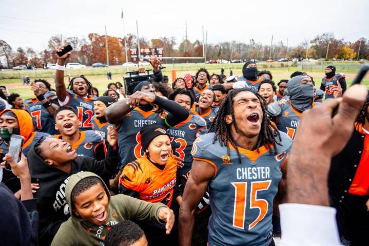 District 1 Class 5A Football: Jalen Harris, Jerrell Palmer lead Chester past West Chester Rustin