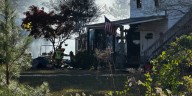 Crews battling morning house fire in Pamlico County
