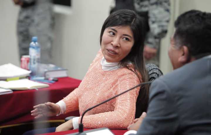 Poder Judicial evaluará este jueves pedido de prisión preventiva contra Betssy Chávez