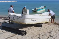 Cierran puertos a embarcaciones menores en Yucatán por el Frente Frío 16