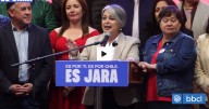Jara arremete contra Kast y Kaiser en cierre de campaña en Bío Bío: "Ponen en peligro PGU y pensiones"