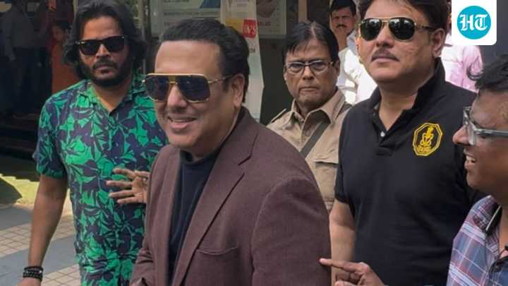 Govinda discharged from hospital after health scare, smiles for the paparazzi