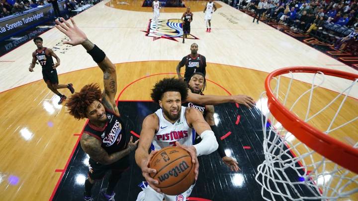 Cunningham scores 26 points to lead Pistons past 76ers 111