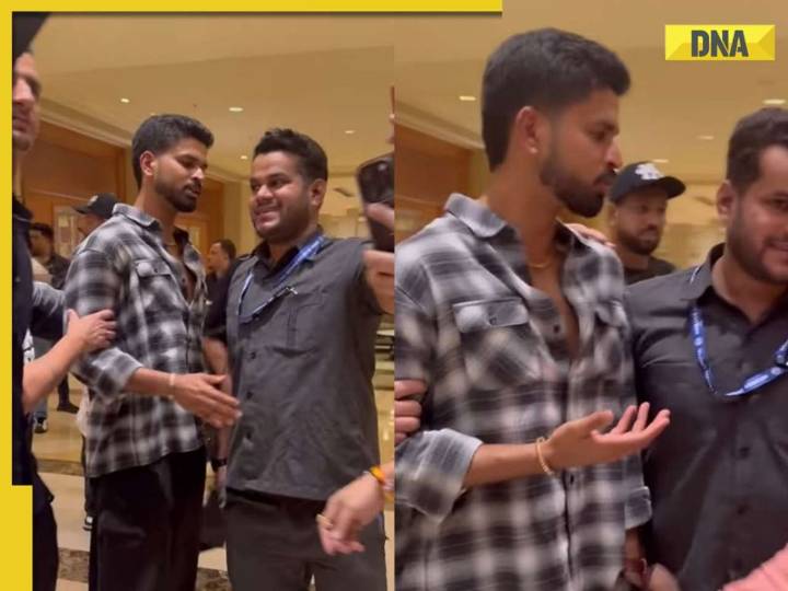 'Tumara kaam hai hatana': Shreyas Iyer loses cool as security staff click selfie