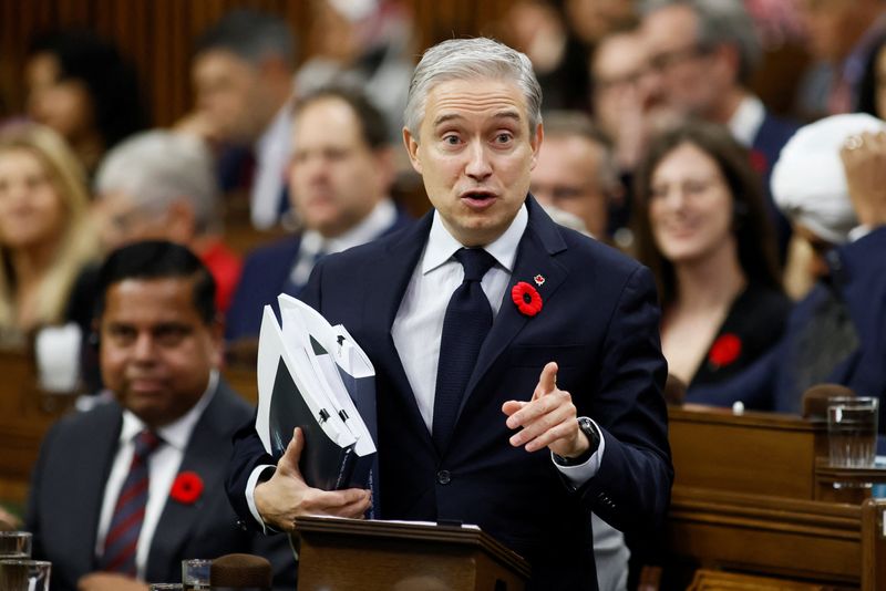 Canada sees much higher deficits, slashes growth forecasts