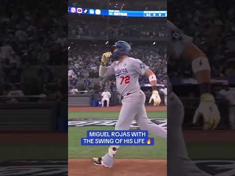 When Miguel Rojas tied it in the 9th 🔥