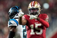 Jauan Jennings throws punch at Tre'Von Moehrig after cheap shot in 49ers' win over Panthers