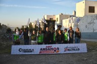 Lleva Javier Díaz pavimentación al oriente de Saltillo