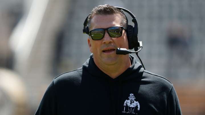 Purdue OC Josh Henson pre-Washington press conference