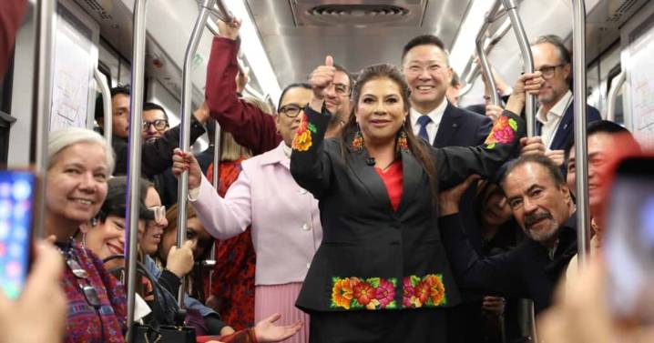 Clara Brugada entrega la Línea 1 del Metro CDMX; renovación extiende su vida útil por 50 años