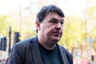 Graham Linehan arrives at Westminster Magistrates' Court