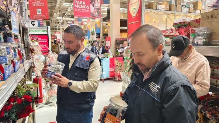 SEC, Energía Ñuble y Sernac fiscalizaron venta de guirnaldas navideñas y llaman a comprar sólo productos certificados.