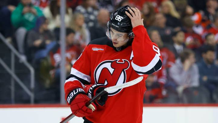 Devils’ Jack Hughes out eight weeks after surgery on cut finger