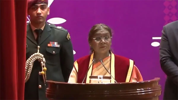 President Murmu urges students to lead nation-building through knowledge and values