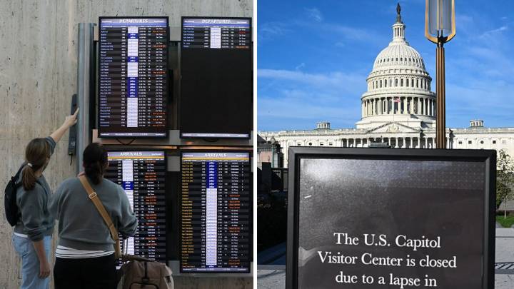 Cómo te afecta la reducción de vuelos por el cierre del gobierno