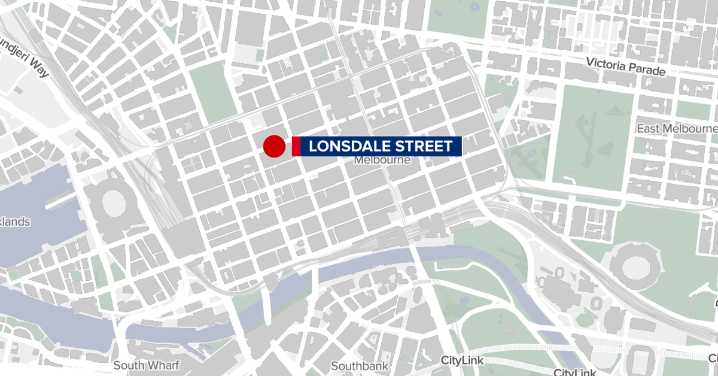 Lonsdale Street: Bystander allegedly stabbed while making citizen's arrest in Melbourne CBD