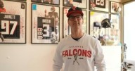 Falcons’ German super fan elated to ‘host’ a home game