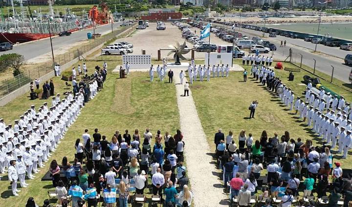 Mar del Plata: homenaje a 8 años del naufragio del submarino ARA San Juan