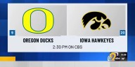 WATCH ON KCRG Mobile App: Iowa vs. Oregon pregame and highlights