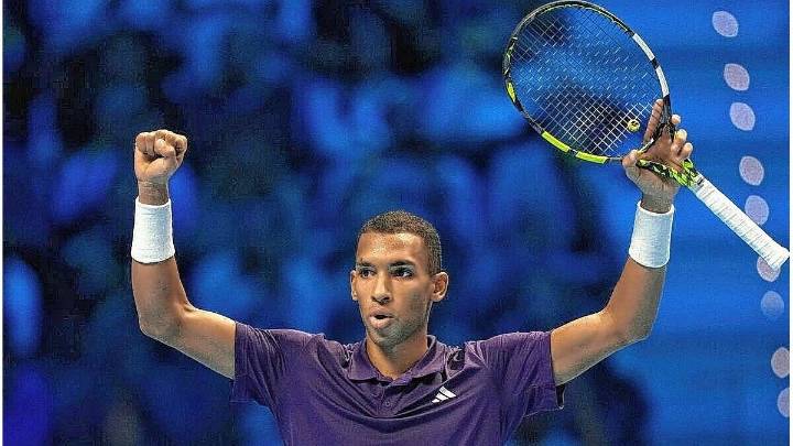 Auger-Aliassime, rival de Alcaraz en las semifinales de las ATP Finals