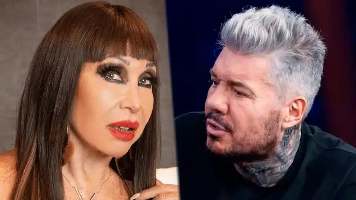 Cómo la crisis familiar de Marcelo Tinelli arruinó el debut de Moria Casán en El Trece