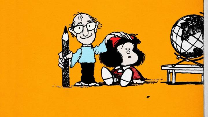 Una charla con Mafalda, mientras Quino está en cines