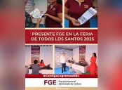 Presente FGE en la Feria de Todos los Santos 2025