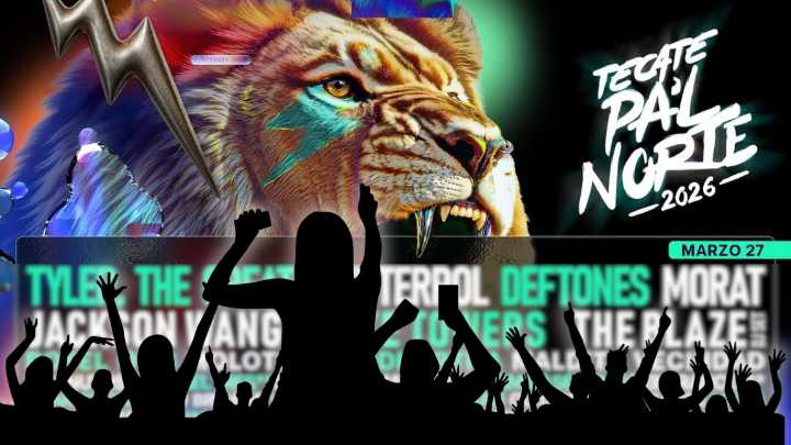 Revelan lineup oficial del festival Pa’l Norte 2026, con Tyler, The Creator, Guns N’ Roses y The Killers: cartelera completa