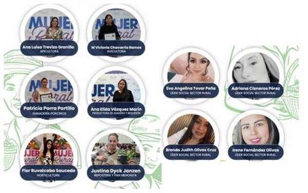 Participaron 10 mujeres de Cuauhtémoc en “Mujer Rural 2025”