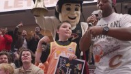 Watch the moment over 19,000 fans cheered for a 12-year-old cancer survivor at a Cleveland Cavaliers game