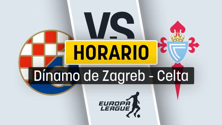 Dinamo de Zagreb - Celta: horario y dónde ver por televisión en directo y en vivo online el partido de Europa League