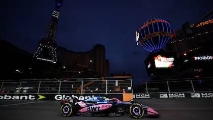 F1 en Las Vegas: Colapinto quedó 20° en el inicio del fin de semana