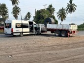 Se accidenta Grupo Alfa 7 en la autopista Siglo XXI
