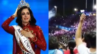 Así retumbó un estadio de béisbol en México cuando anunciaron que Fátima Bosch se había coronado como la nueva Miss Universo