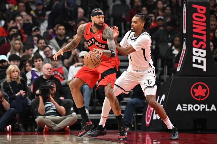 Deadspin | Eight score in double figures as Raptors fend off Nets