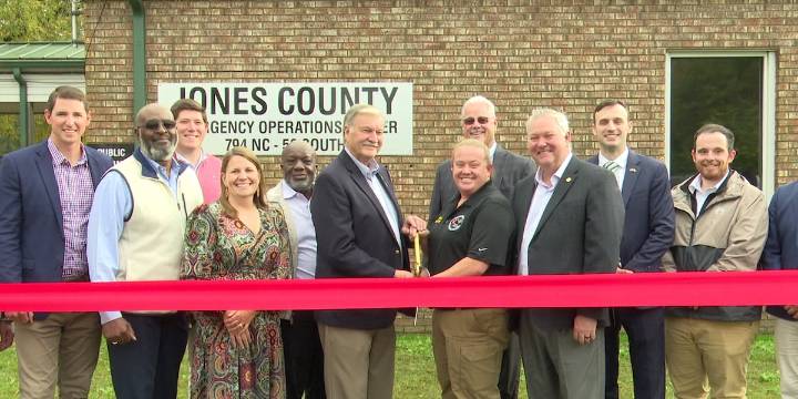 Jones County opens two new emergency buildings