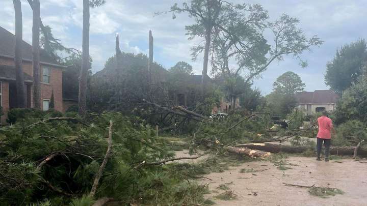 Tornado leaves behind ‘significant’ path of destruction in Houston area