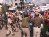 Manipur: Clash breaks out between police and internally displaced