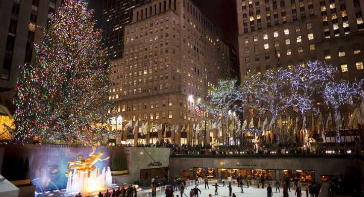 El Rockefeller Center ya tiene el famoso árbol de navidad: actividades que se podrán realizar desde ya
