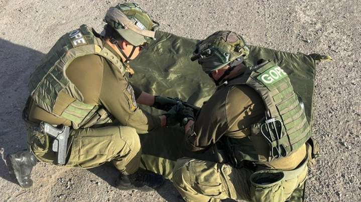 Hombre fue sorprendido con una granada en un bus interregional