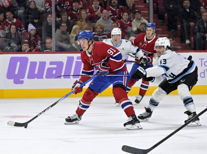 Deadspin | Canadiens score five straight as Mammoth's woes continue