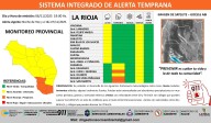 Alertan por tormentas y vientos intensos en la provincia