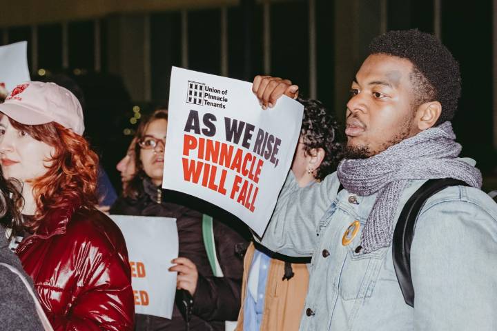 Rent-Stabilized Tenants in Brooklyn Rally for City Protection