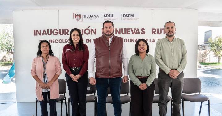 Inauguran 10 nuevas rutas de recolección de basura en Colinas de la Presa