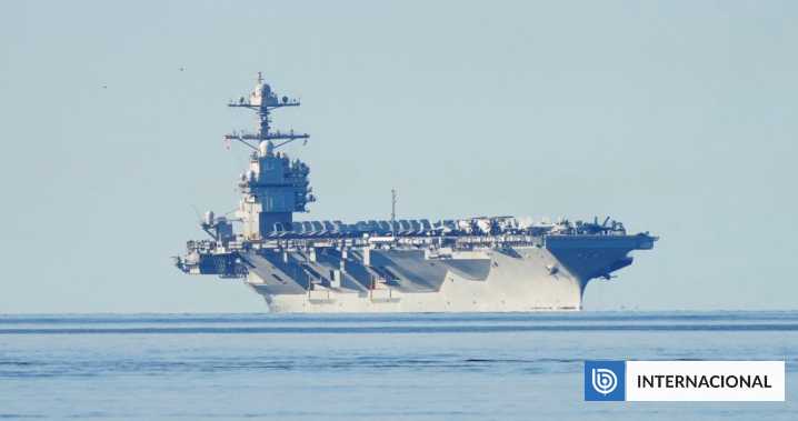Portaaviones Gerald Ford, el más grande de EEUU, se suma al despliegue frente a Venezuela