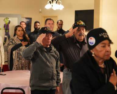 Bronx veterans honored by Borough President Gibson and Veterans Advisory Council during ceremony kicking off Veterans Appreciation Month