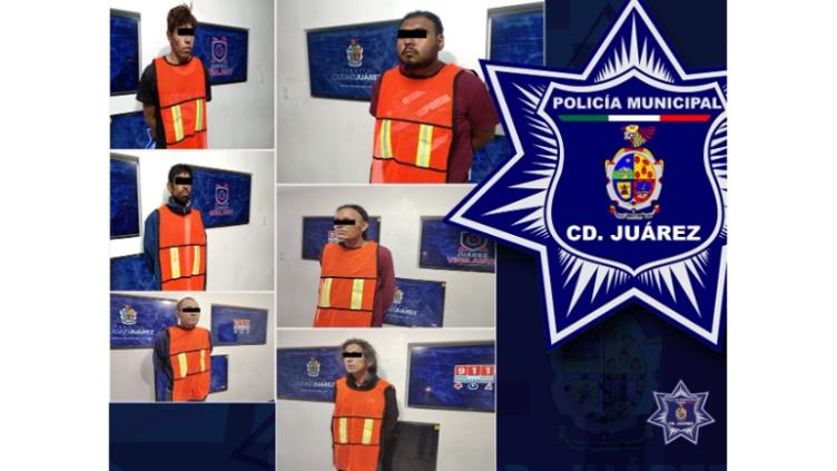 Detienen a seis personas con órdenes de arresto